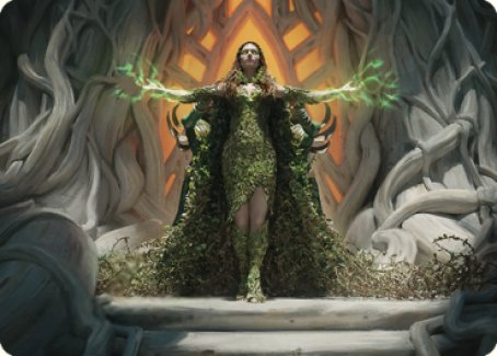 Titania, Voice of Gaea Art Card [The Brothers' War Art Series] | The CG Realm