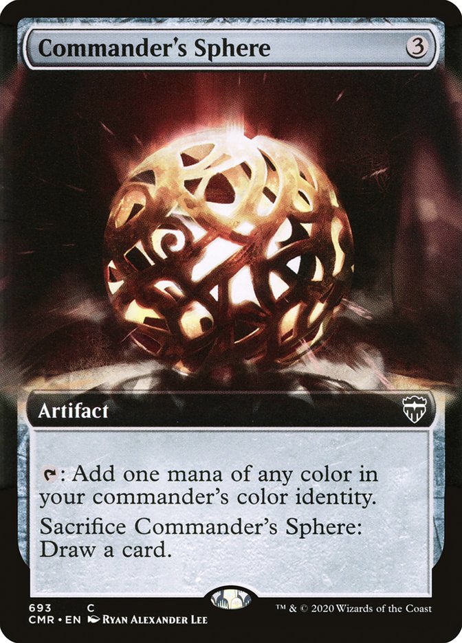 Commander's Sphere (Extended Art) [Commander Legends] | The CG Realm