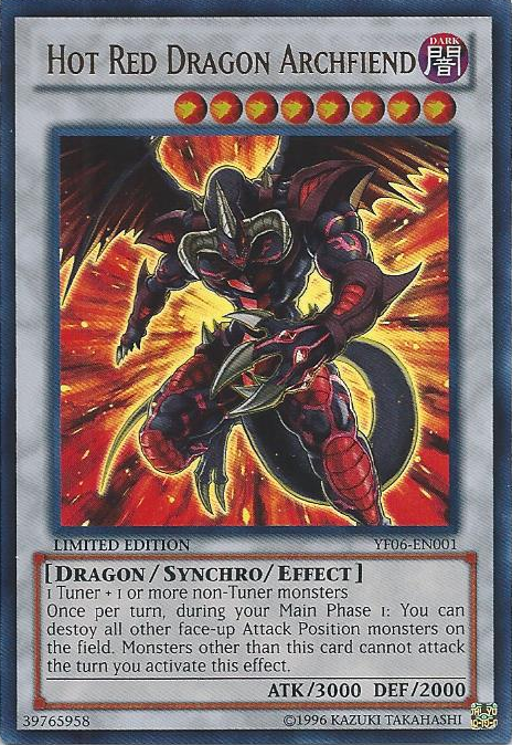 Hot Red Dragon Archfiend [YF06-EN001] Ultra Rare | The CG Realm