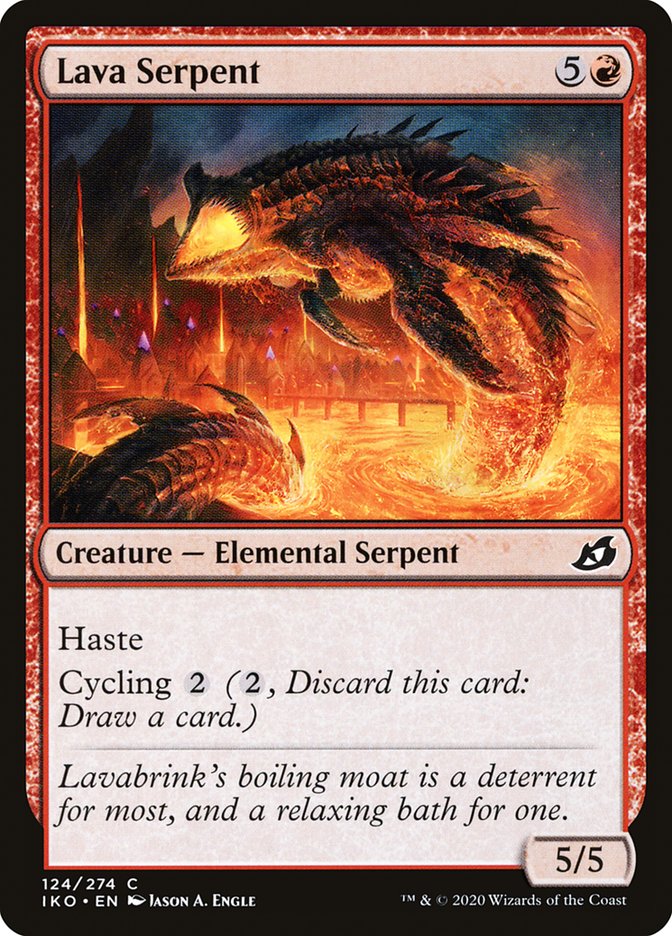 Lava Serpent [Ikoria: Lair of Behemoths] | The CG Realm