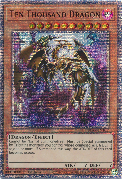 Ten Thousand Dragon [BLAR-EN10K] 10000 Secret Rare | The CG Realm