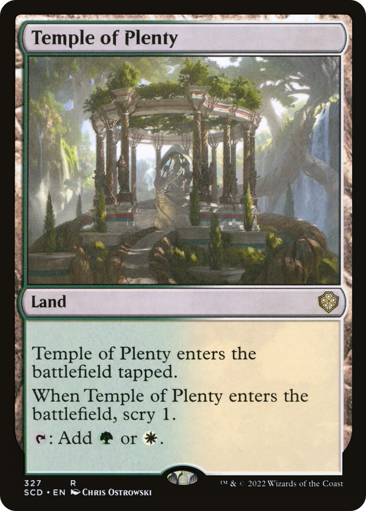 Temple of Plenty [Starter Commander Decks] | The CG Realm