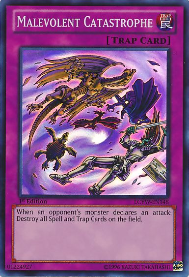 Malevolent Catastrophe [LCYW-EN148] Super Rare | The CG Realm