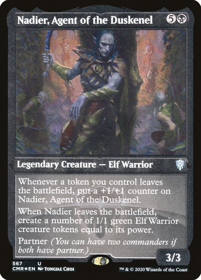 Nadier, Agent of the Duskenel (Etched) [Commander Legends] | The CG Realm