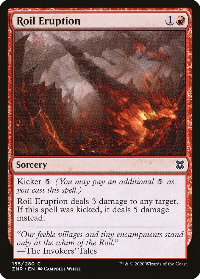 Roil Eruption [Zendikar Rising] | The CG Realm