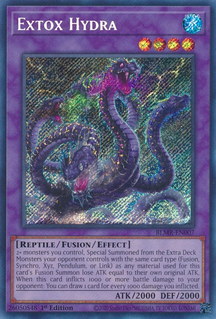 Extox Hydra [BLMR-EN007] Secret Rare | The CG Realm