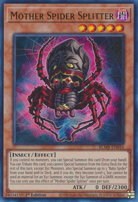 Mother Spider Splitter [BLMR-EN044] Ultra Rare | The CG Realm