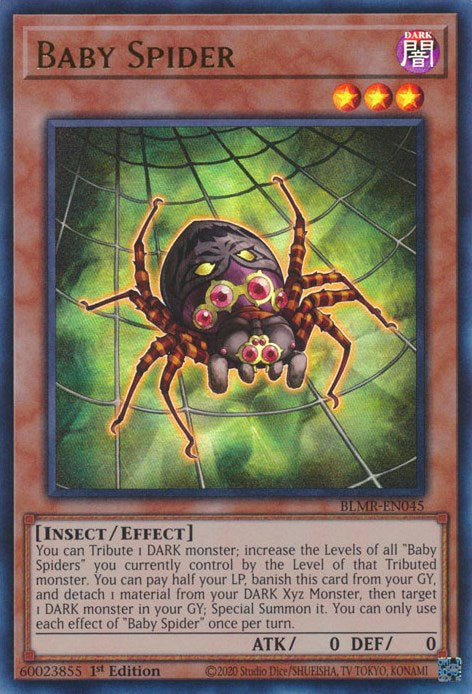 Baby Spider [BLMR-EN045] Ultra Rare | The CG Realm