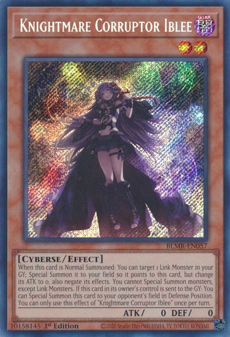 Knightmare Corruptor Iblee [BLMR-EN057] Secret Rare | The CG Realm