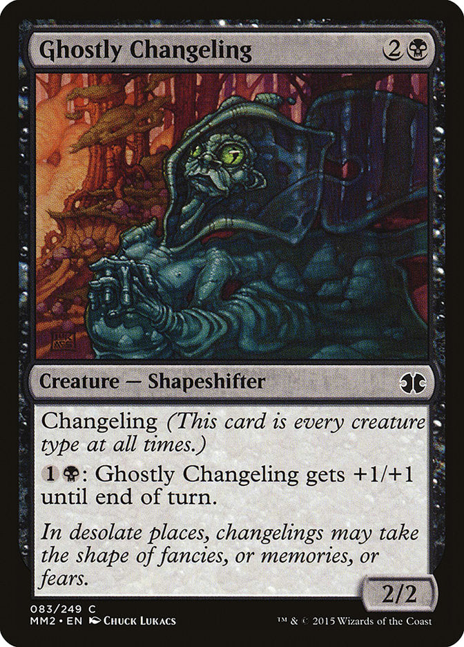 Ghostly Changeling [Modern Masters 2015] | The CG Realm