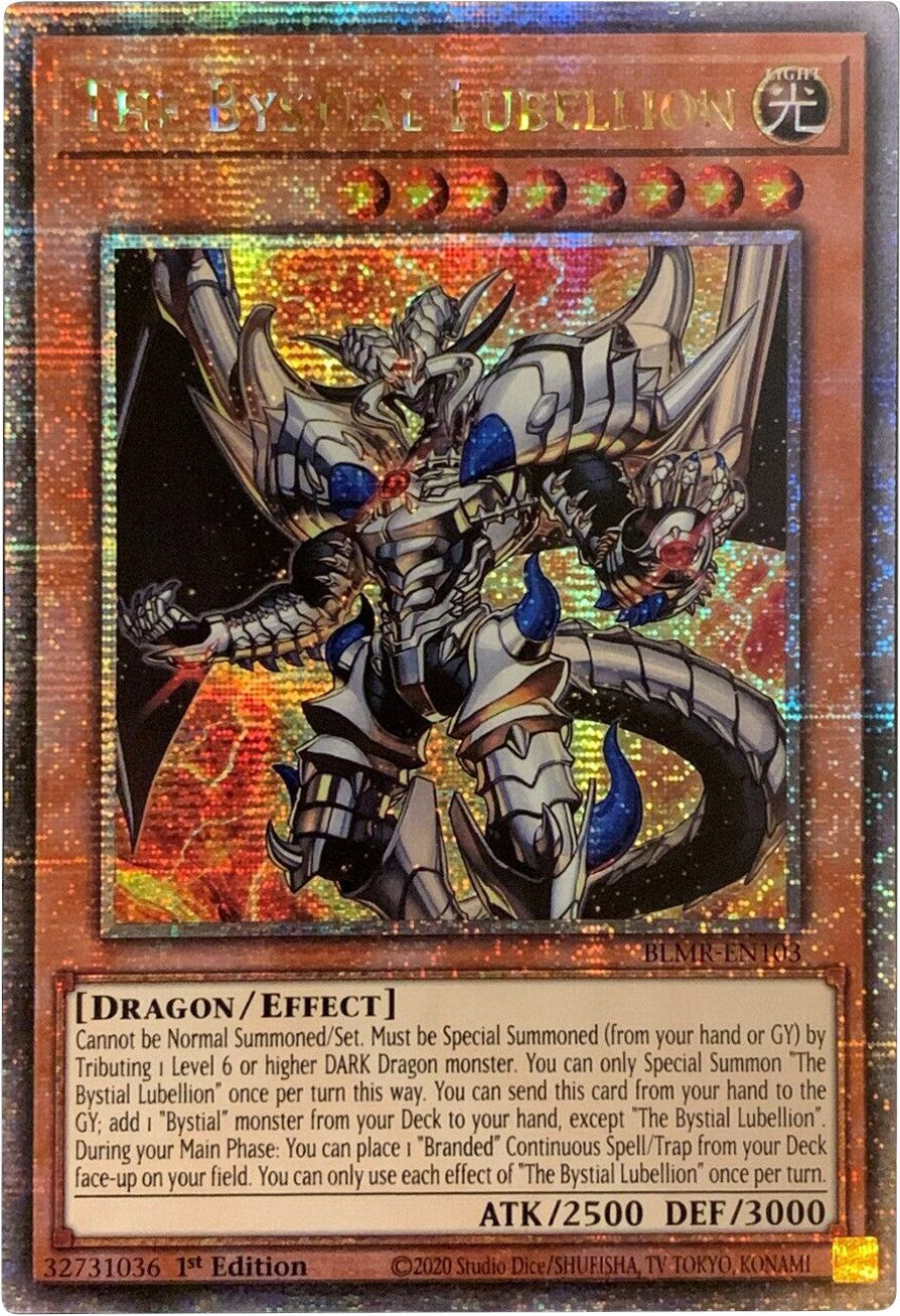 The Bystial Lubellion [BLMR-EN103] Quarter Century Secret Rare | The CG Realm