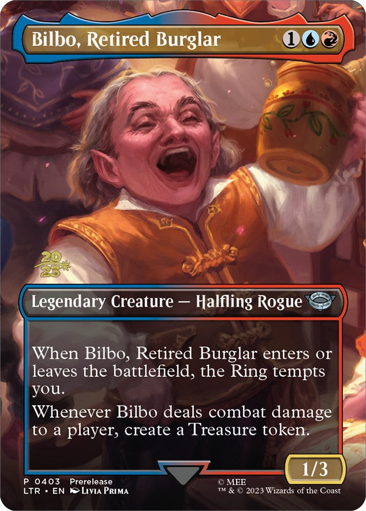 Bilbo, Retired Burglar [The Lord of the Rings: Tales of Middle-Earth Prerelease Promos] | The CG Realm