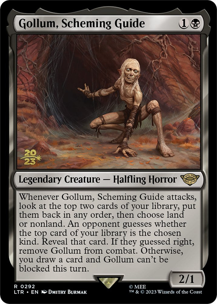 Gollum, Scheming Guide [The Lord of the Rings: Tales of Middle-Earth Prerelease Promos] | The CG Realm