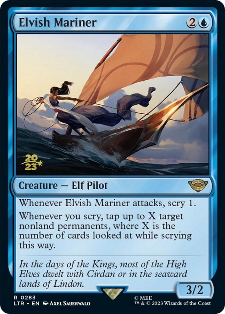 Elvish Mariner [The Lord of the Rings: Tales of Middle-Earth Prerelease Promos] | The CG Realm