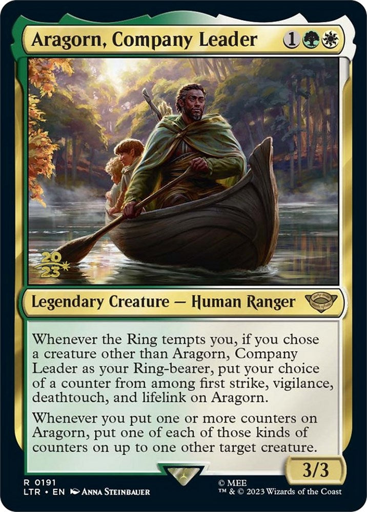 Aragorn, Company Leader [The Lord of the Rings: Tales of Middle-Earth Prerelease Promos] | The CG Realm