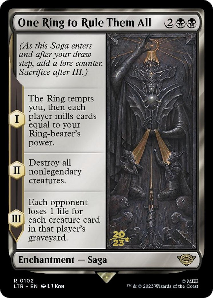 One Ring to Rule Them All [The Lord of the Rings: Tales of Middle-Earth Prerelease Promos] | The CG Realm