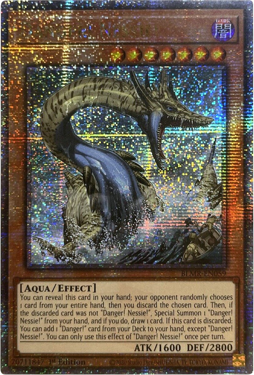 Danger! Nessie! [BLMR-EN059] Quarter Century Secret Rare | The CG Realm