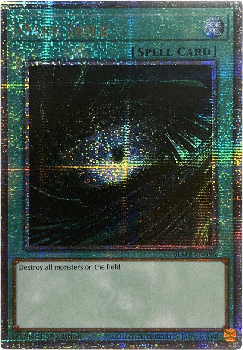 Dark Hole [BLMR-EN086] Quarter Century Secret Rare | The CG Realm