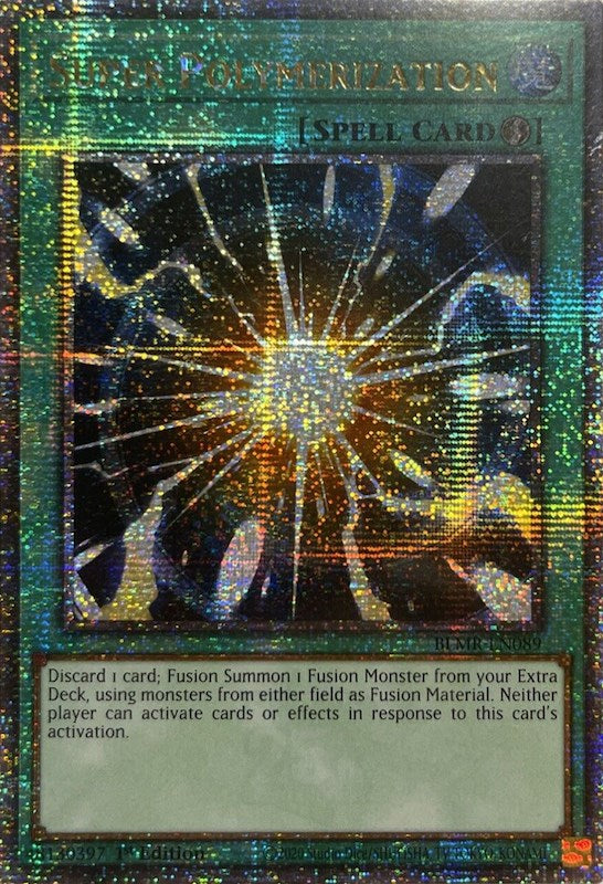 Super Polymerization [BLMR-EN089] Quarter Century Secret Rare | The CG Realm