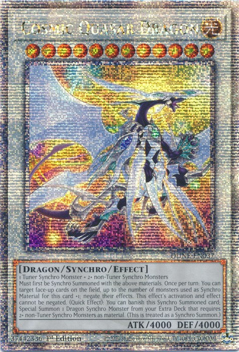 Cosmic Quasar Dragon [DUNE-EN037] Quarter Century Secret Rare | The CG Realm