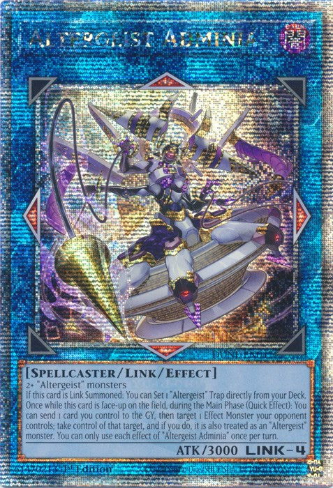 Altergeist Adminia [DUNE-EN047] Quarter Century Secret Rare | The CG Realm