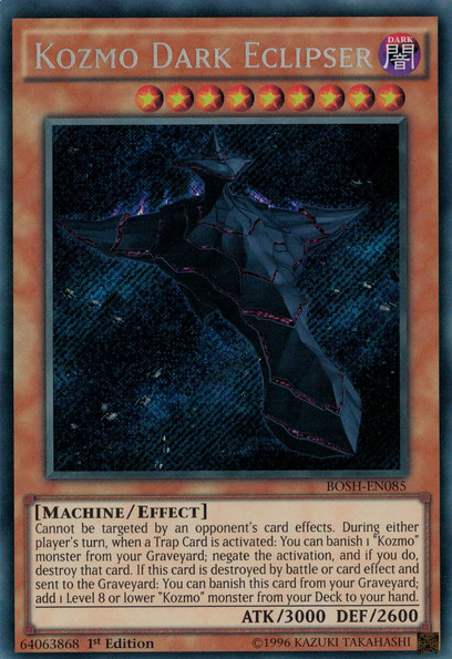 Kozmo Dark Eclipser [BOSH-EN085] Secret Rare | The CG Realm