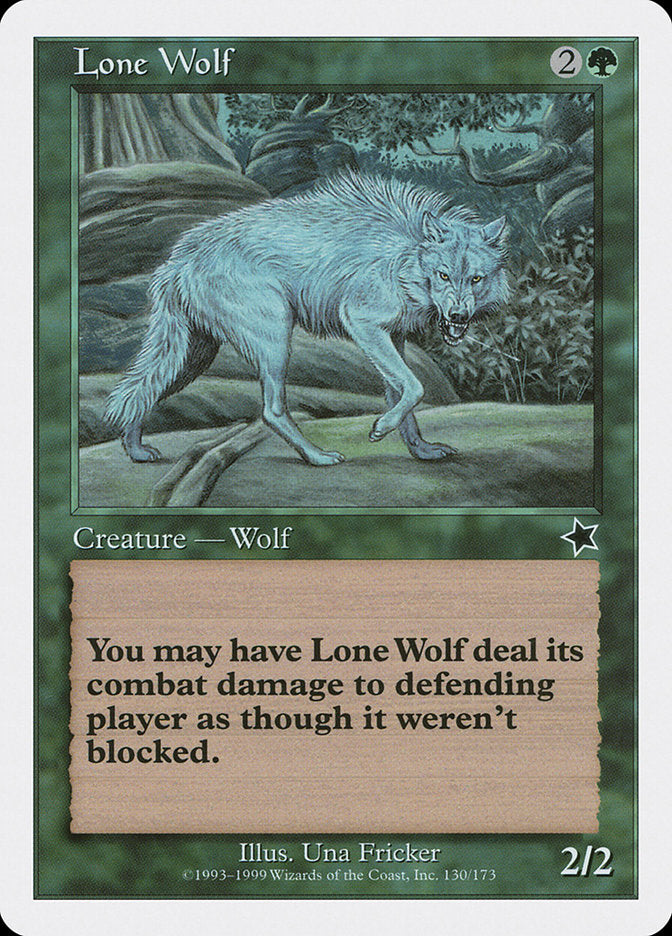 Lone Wolf [Starter 1999] | The CG Realm