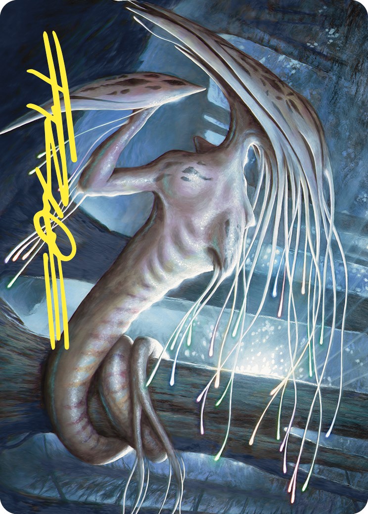 Manaweft Sliver Art Card (Gold-Stamped Signature) [Commander Masters Art Series] | The CG Realm