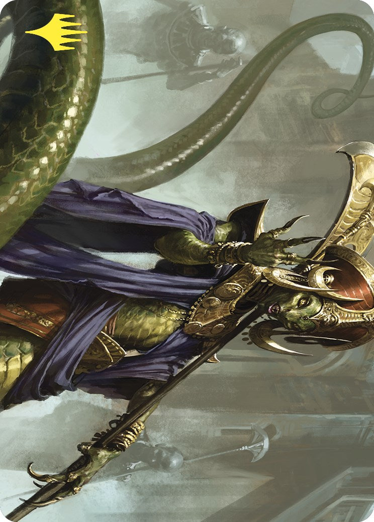 Sidisi, Brood Tyrant Art Card (Gold-Stamped) [Commander Masters Art Series] | The CG Realm