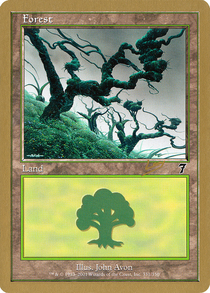 Forest (rl331) (Raphael Levy) [World Championship Decks 2002] | The CG Realm