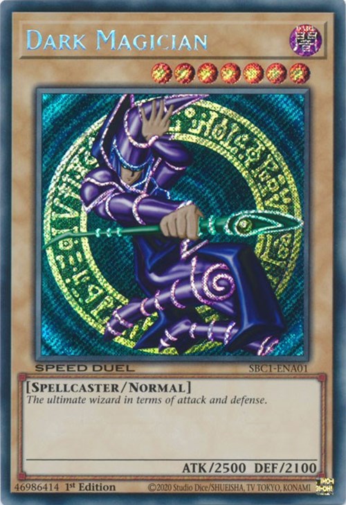 Dark Magician [SBC1-ENA01] Secret Rare | The CG Realm