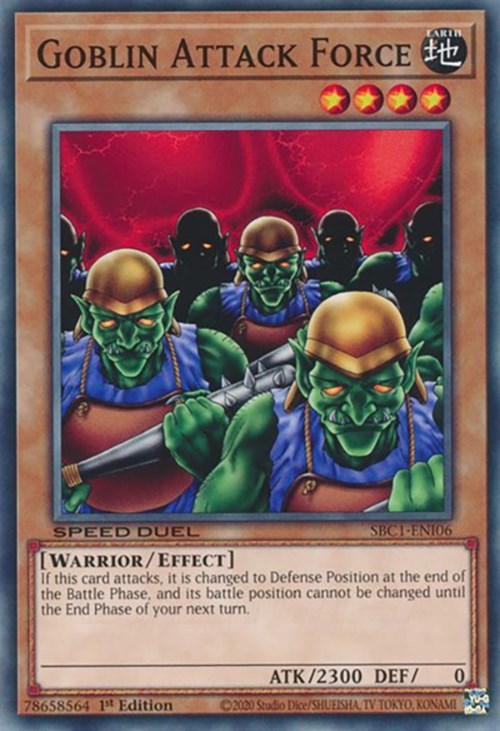 Goblin Attack Force [SBC1-ENI06] Common | The CG Realm