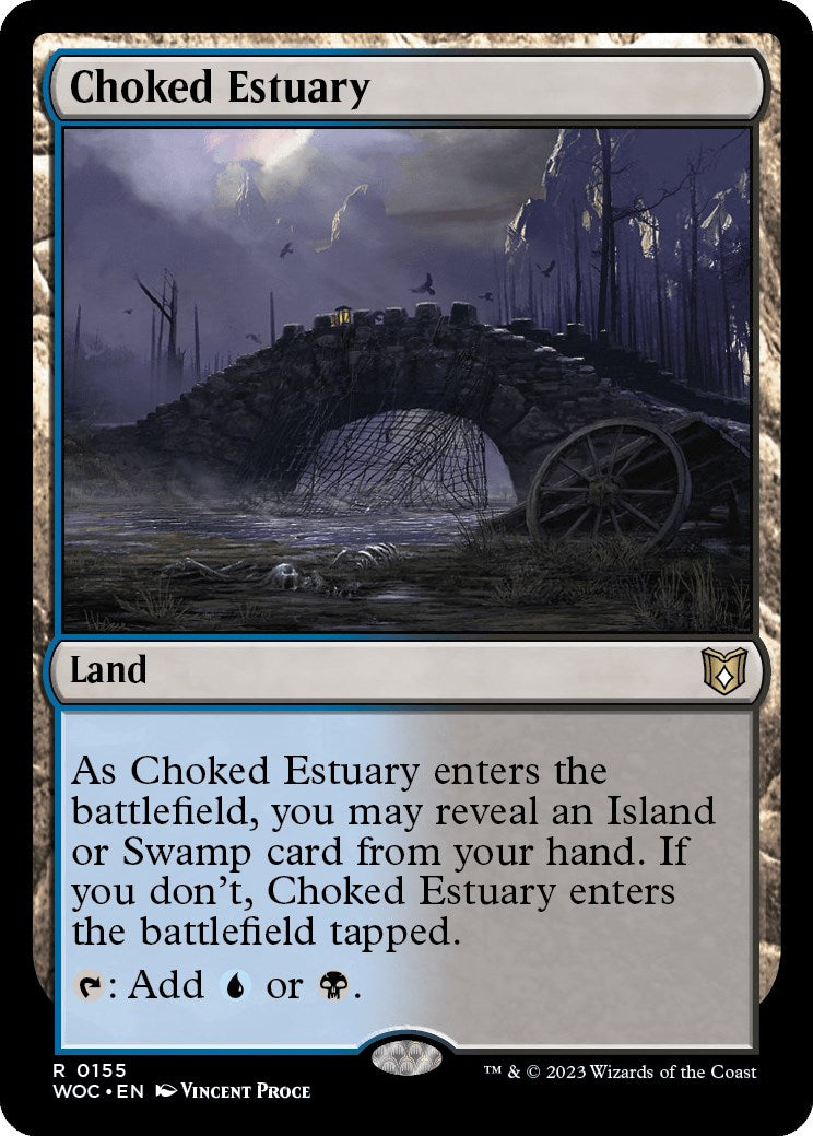 Choked Estuary [Wilds of Eldraine Commander] | The CG Realm