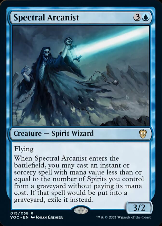 Spectral Arcanist [Innistrad: Crimson Vow Commander] | The CG Realm