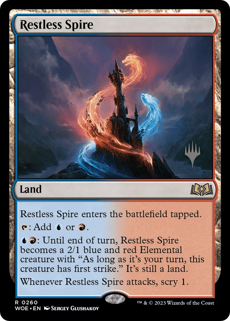 Restless Spire (Promo Pack) [Wilds of Eldraine Promos] | The CG Realm