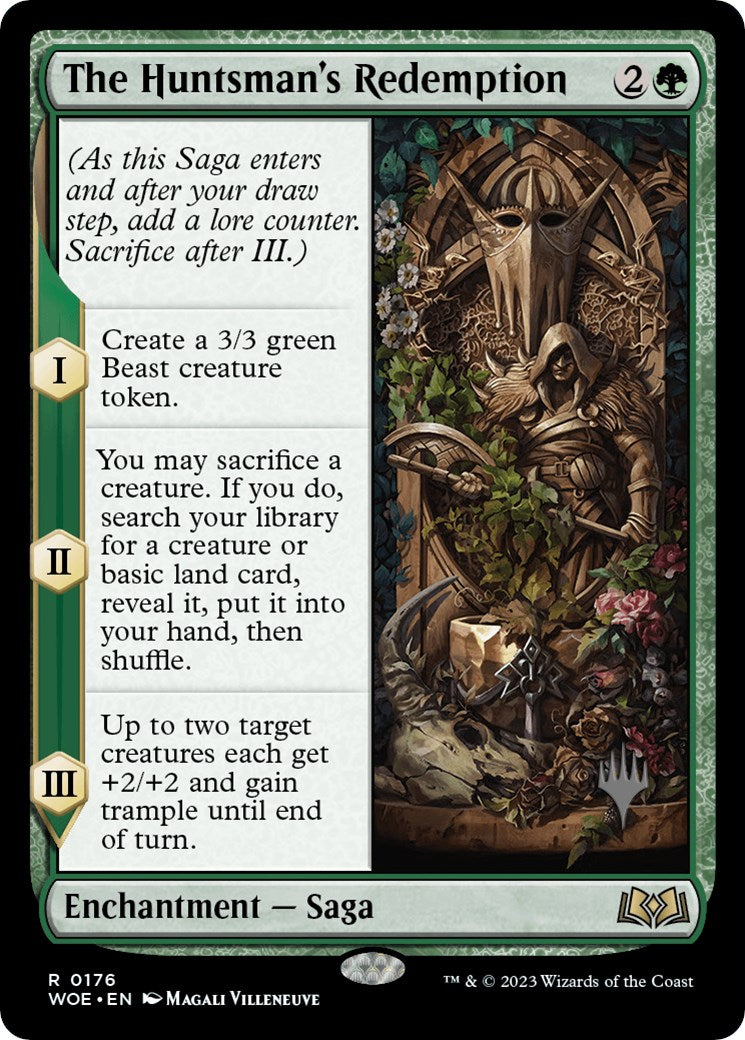 The Huntsman's Redemption (Promo Pack) [Wilds of Eldraine Promos] | The CG Realm