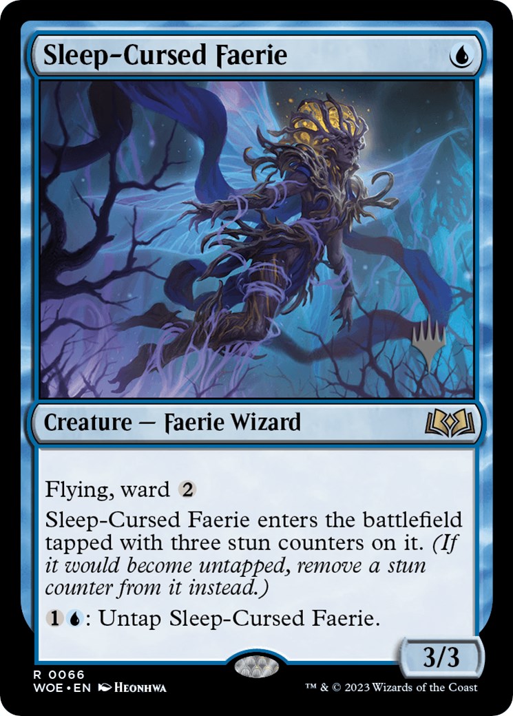 Sleep-Cursed Faerie (Promo Pack) [Wilds of Eldraine Promos] | The CG Realm