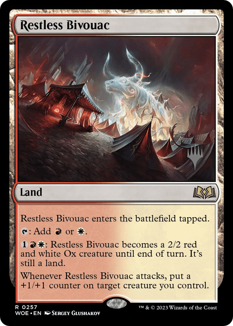 Restless Bivouac (Promo Pack) [Wilds of Eldraine Promos] | The CG Realm