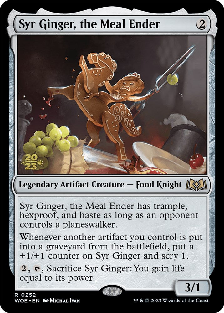 Syr Ginger, the Meal Ender [Wilds of Eldraine Prerelease Promos] | The CG Realm