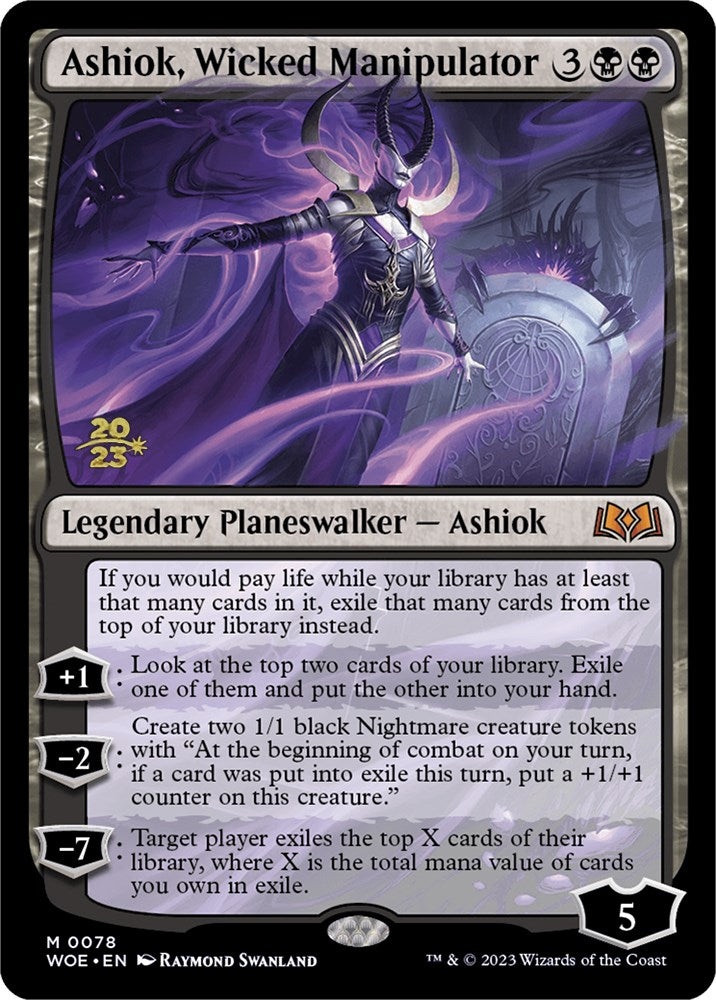 Ashiok, Wicked Manipulator [Wilds of Eldraine Prerelease Promos] | The CG Realm