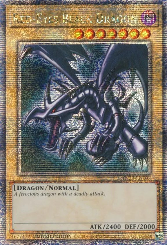 Red-Eyes Black Dragon [TN23-EN003] Quarter Century Secret Rare | The CG Realm