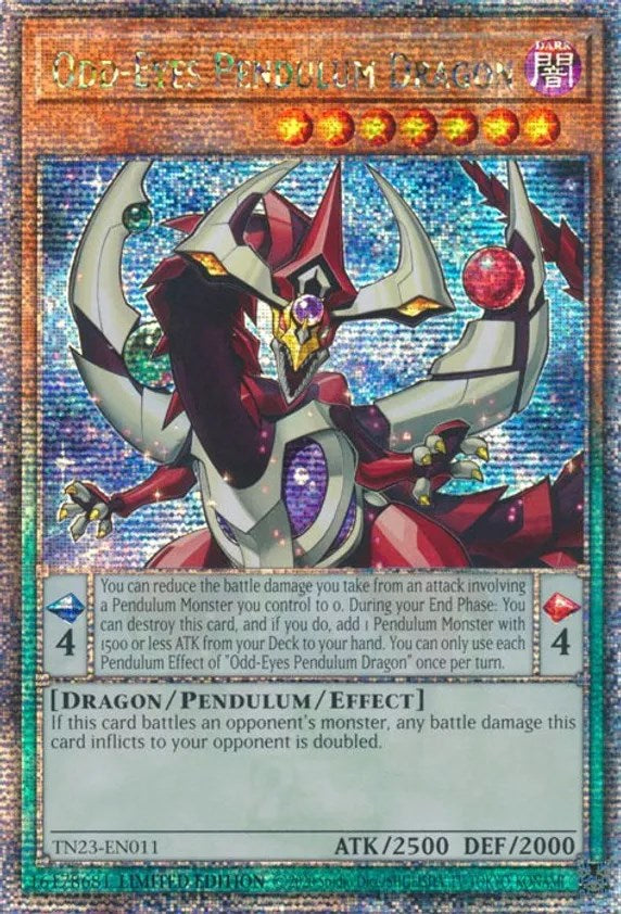 Odd-Eyes Pendulum Dragon [TN23-EN011] Quarter Century Secret Rare | The CG Realm