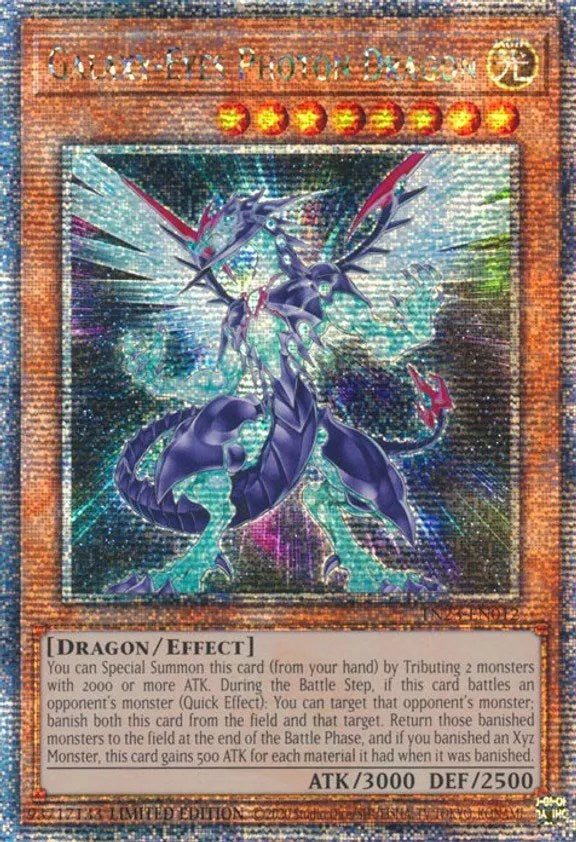 Galaxy-Eyes Photon Dragon [TN23-EN012] Quarter Century Secret Rare | The CG Realm