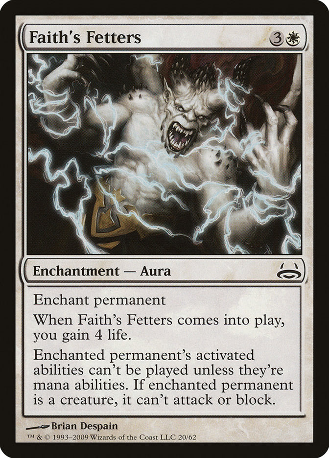 Faith's Fetters [Duel Decks: Divine vs. Demonic] | The CG Realm