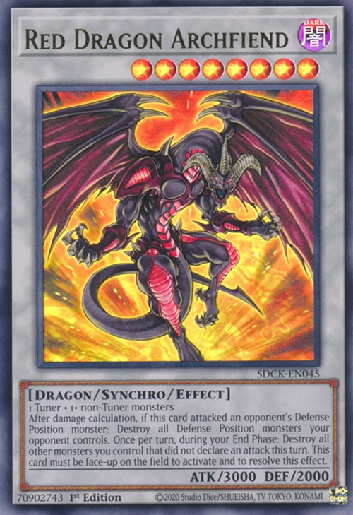 Red Dragon Archfiend [SDCK-EN045] Ultra Rare | The CG Realm