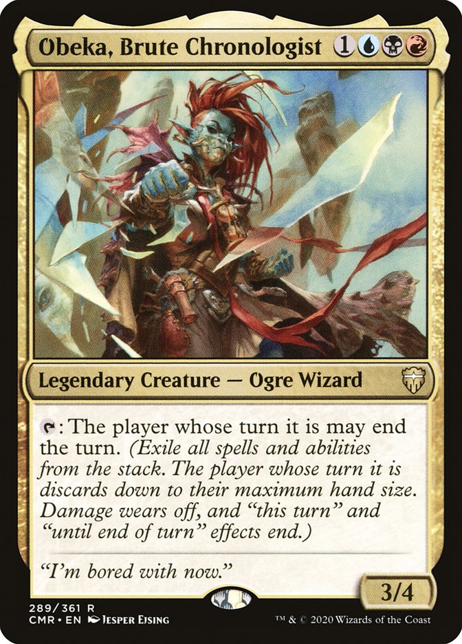 Obeka, Brute Chronologist [Commander Legends] | The CG Realm