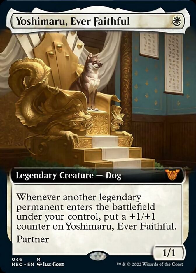 Yoshimaru, Ever Faithful (Extended Art) [Kamigawa: Neon Dynasty Commander] | The CG Realm