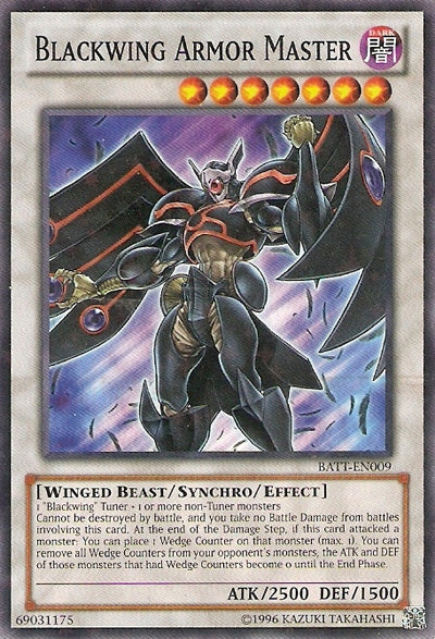 Blackwing Armor Master [BATT-EN009] Starfoil Rare | The CG Realm