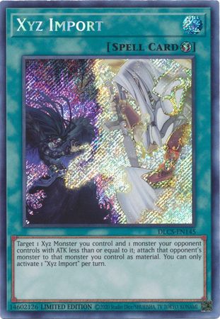 Xyz Import [DLCS-EN145] Secret Rare | The CG Realm