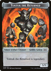 Elephant // Tuktuk the Returned Double-Sided Token [Double Masters Tokens] | The CG Realm